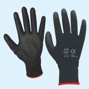 Black PU Glove