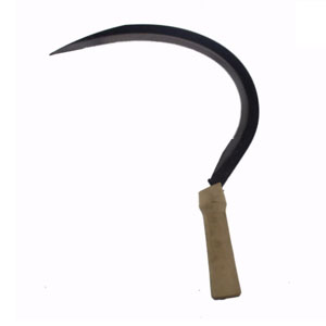 Hand held palm sickle