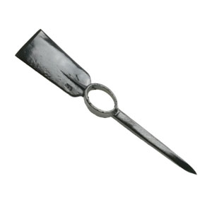 Steel pick head